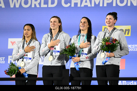 Budapest 2022 FINA World Championships: Swimming - Day 5.-stock-foto