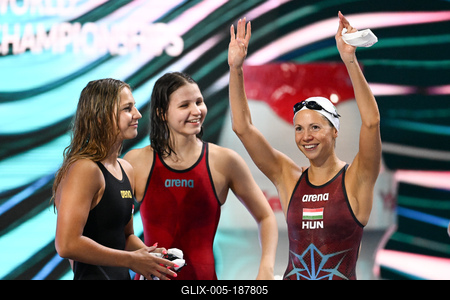 Budapest 2022 FINA World Championships: Swimming - Day 5.-stock-foto