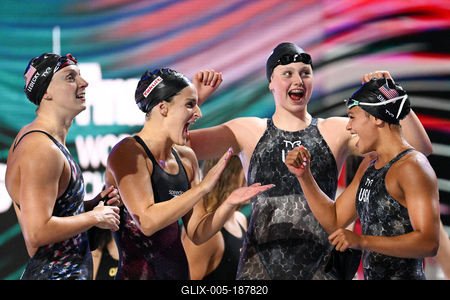 Budapest 2022 FINA World Championships: Swimming - Day 5.-stock-foto