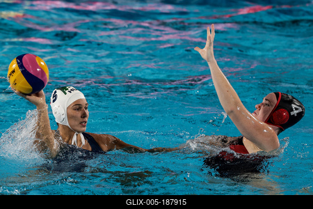 Budapest 2022 FINA World Championships: Water Polo - Day 7. Hungary- Canada-stock-foto
