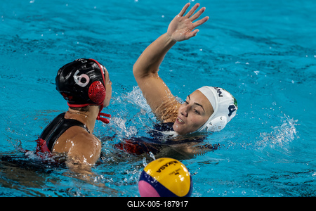 Budapest 2022 FINA World Championships: Water Polo - Day 7. Hungary- Canada-stock-foto