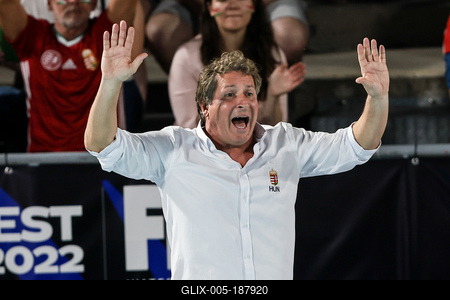 Budapest 2022 FINA World Championships: Water Polo - Day 7. Hungary- Canada-stock-foto