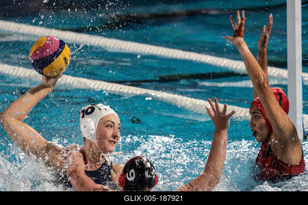 Budapest 2022 FINA World Championships: Water Polo - Day 7. Hungary- Canada-stock-foto
