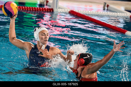 Budapest 2022 FINA World Championships: Water Polo - Day 7. Hungary- Canada-stock-foto