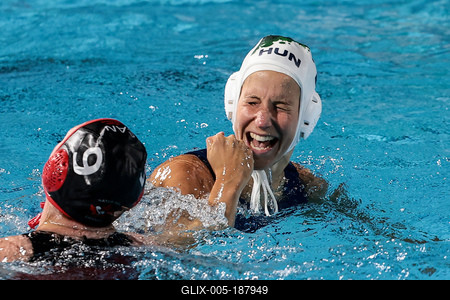 Budapest 2022 FINA World Championships: Water Polo - Day 7. Hungary- Canada-stock-foto