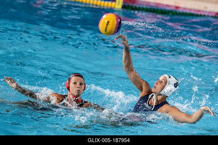 Budapest 2022 FINA World Championships: Water Polo - Day 7. Hungary- Canada-stock-foto