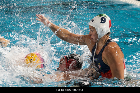 Budapest 2022 FINA World Championships: Water Polo - Day 7. Hungary- Canada-stock-foto