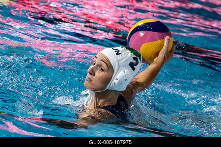 Budapest 2022 FINA World Championships: Water Polo - Day 7. Hungary- Canada-stock-foto