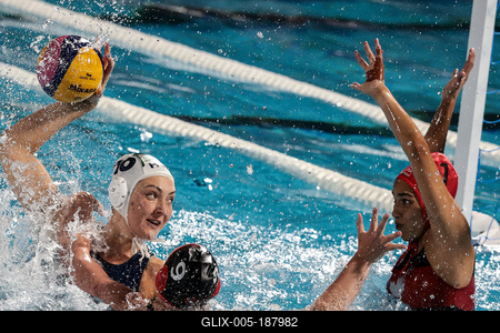 Budapest 2022 FINA World Championships: Water Polo - Day 7. Hungary- Canada-stock-foto