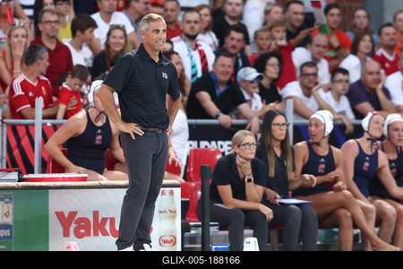 Budapest 2022 FINA World Championships: Water Polo - Day 13.-stock-foto