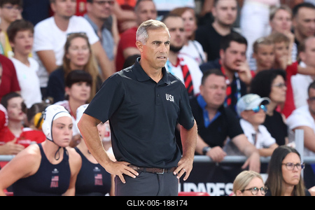 Budapest 2022 FINA World Championships: Water Polo - Day 13.-stock-foto