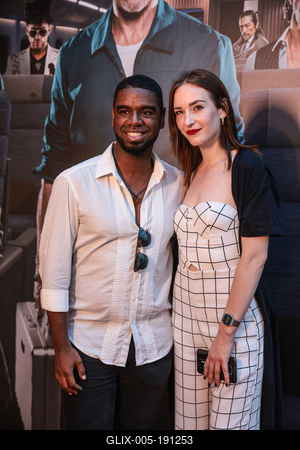 Gyilkos járat - díszbemutató-stock-foto