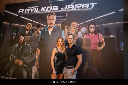 Gyilkos járat - díszbemutató-stock-foto