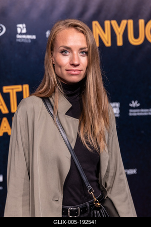 Nyugati nyaralás című magyar vígjáték díszbemutatója.-stock-foto