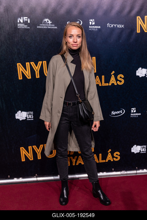 Nyugati nyaralás című magyar vígjáték díszbemutatója.-stock-foto