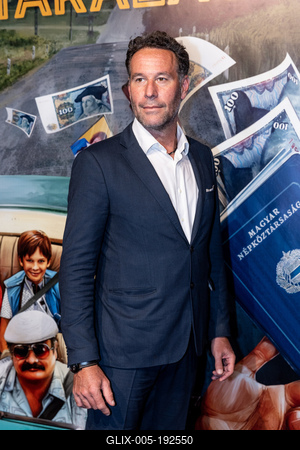 Nyugati nyaralás című magyar vígjáték díszbemutatója.-stock-foto