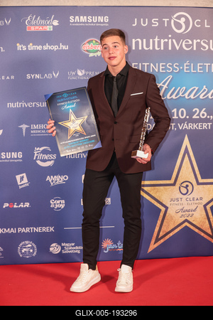 Just Clear Award Gála-stock-foto