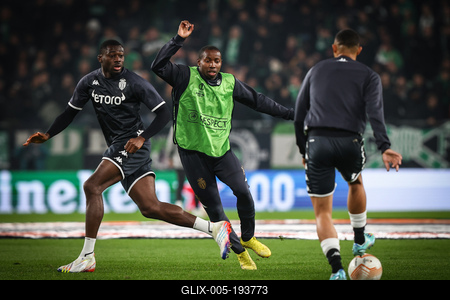 Ferencvaros TC - AS Monaco UEFA Europa League-stock-foto