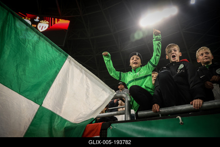 Ferencvaros TC - AS Monaco UEFA Europa League-stock-foto