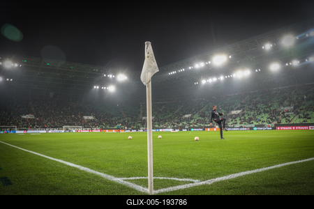 Ferencvaros TC - AS Monaco UEFA Europa League-stock-foto