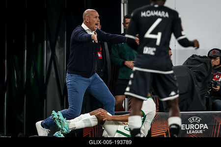 Ferencvaros TC - AS Monaco UEFA Europa League-stock-foto