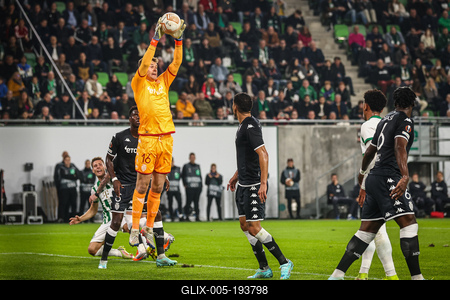 Ferencvaros TC - AS Monaco UEFA Europa League-stock-foto