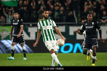 Ferencvaros TC - AS Monaco UEFA Europa League-stock-foto