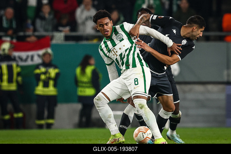 Ferencvaros TC - AS Monaco UEFA Europa League-stock-foto