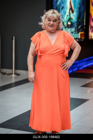 A kis Hableány című film premierje.-stock-foto