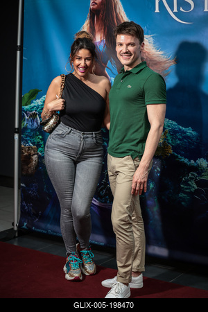 A kis Hableány című film premierje.-stock-foto