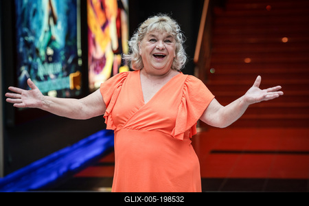 A kis Hableány című film premierje.-stock-foto