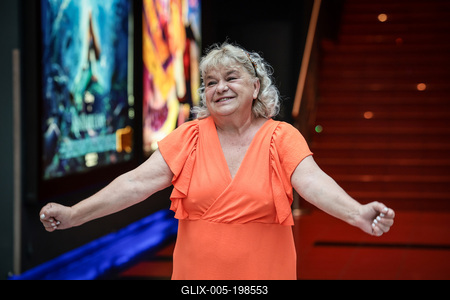 A kis Hableány című film premierje.-stock-foto