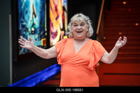 A kis Hableány című film premierje.-stock-foto