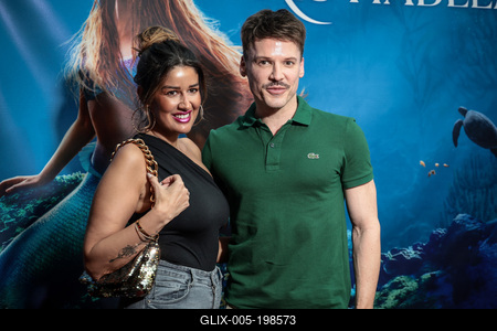 A kis Hableány című film premierje.-stock-foto