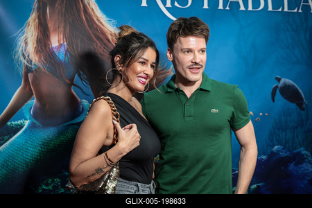 A kis Hableány című film premierje.-stock-foto