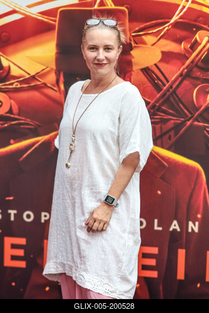 Oppenheimer film premier-stock-foto