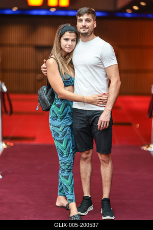 Oppenheimer film premier-stock-foto