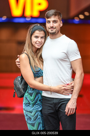 Oppenheimer film premier-stock-foto