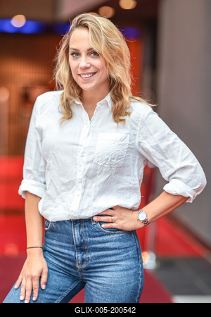 Oppenheimer film premier-stock-foto