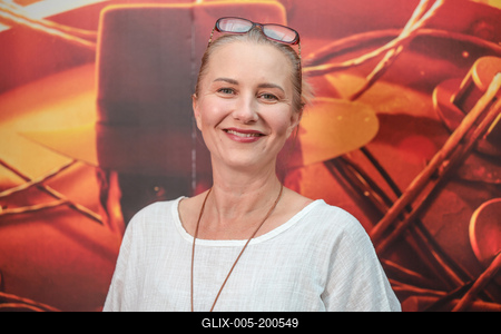 Oppenheimer film premier-stock-foto