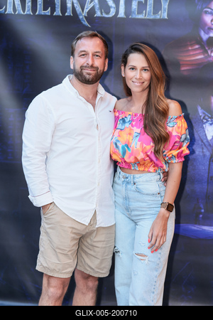 Kísértetkastély - film premier-stock-foto