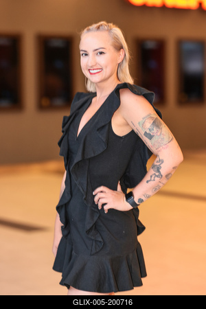 Kísértetkastély - film premier-stock-foto