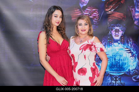 Kísértetkastély - film premier-stock-foto