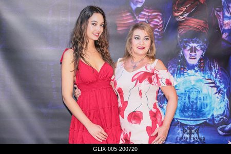 Kísértetkastély - film premier-stock-foto