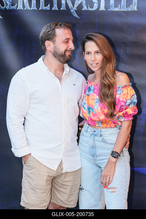 Kísértetkastély - film premier-stock-foto