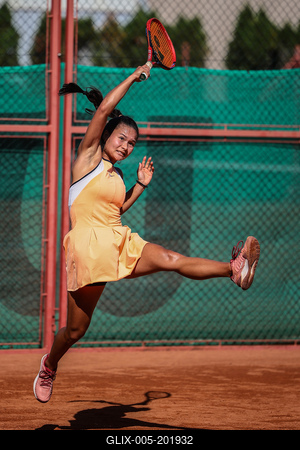 Women's tennis national championship final. (HU) Női tenis oszágos bajnokásg döntője.-stock-foto