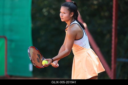 Women's tennis national championship final. (HU) Női tenis oszágos bajnokásg döntője.-stock-foto
