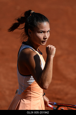 Women's tennis national championship final. (HU) Női tenis oszágos bajnokásg döntője.-stock-foto