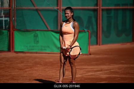 Women's tennis national championship final. (HU) Női tenis oszágos bajnokásg döntője.-stock-foto
