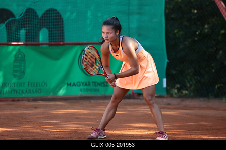 Women's tennis national championship final. (HU) Női tenis oszágos bajnokásg döntője.-stock-foto